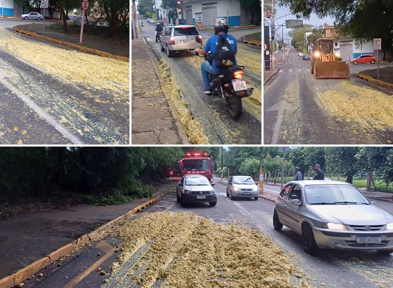 bagaço na avenida